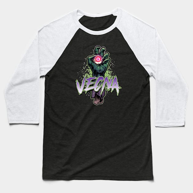 Rollplay Guild: Hand of Vecna Baseball T-Shirt by Rollplay Guild